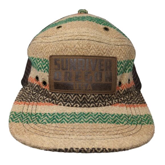 Sunriver Oregon USA Trucker Hat Multicolor One Size Adjustable Mesh Back Ouray - Picture 1 of 9
